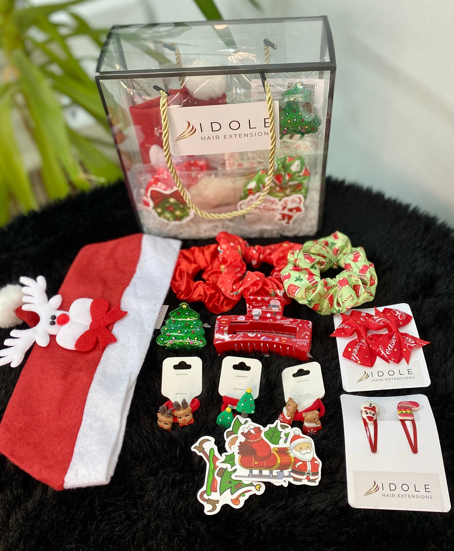 Christmas Hair Accessories Box Collection by IDOLE - Limited Edition